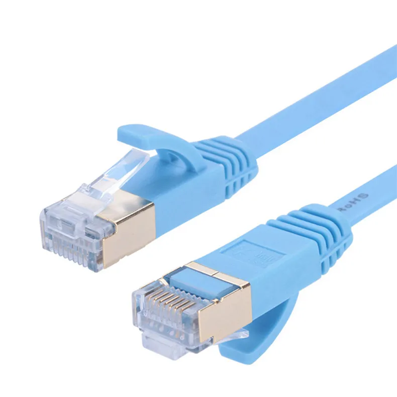 CAT6-Flach-Ethernet-Kabel, RJ45-LAN-Kabel, 6,56/9,84 Fuß, Netzwerk-Ethernet-Patchkabel für Computer, Router, Laptop, 2, 3 Meter Länge, Kupferleiter