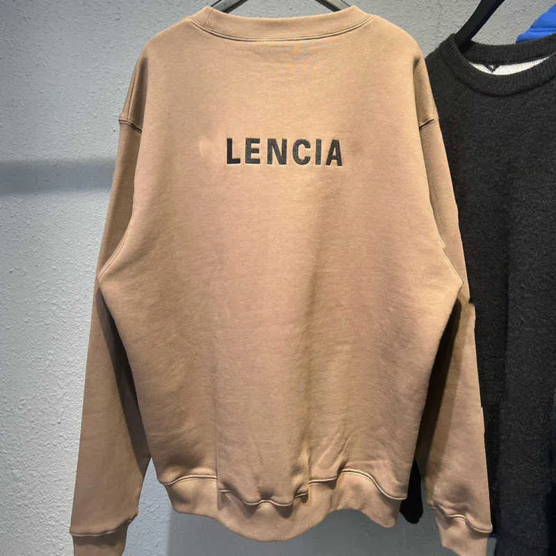 Felpa in pile tecnico maglione da uomo bb maglioni firmati uomo donna pullover cappotto lettera ricamo maglietta a maniche lunghe maglietta oversize