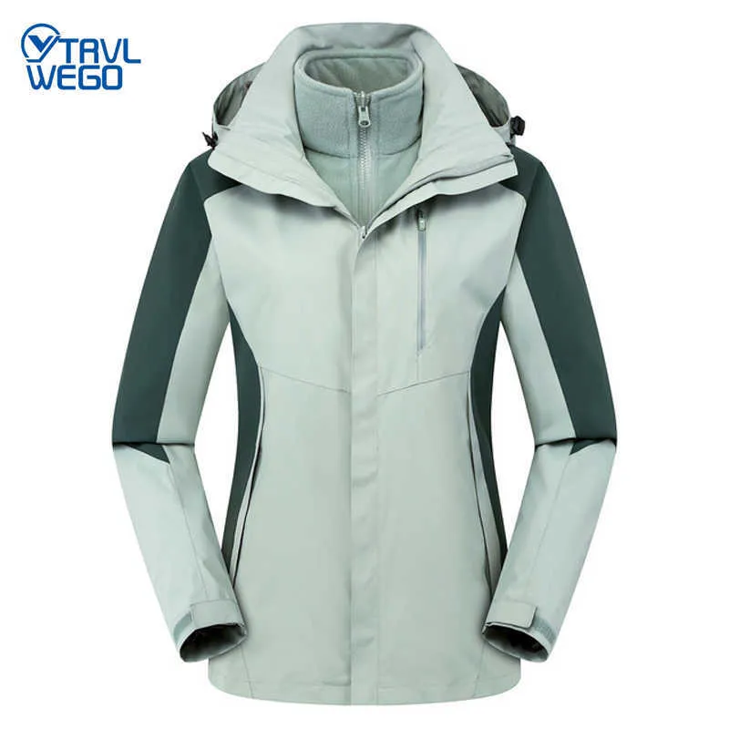 Outdoor Jackets Hoodies TRVLWEGO Women Men Winter Skiing Coat Keep Warm Outdoor Sports Snowboard Clothing Windproof Thicken Thermal Skating Jackets 0104