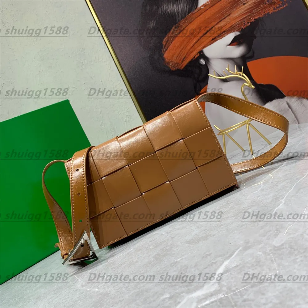 Borsa a tracolla in pelle intrecciata a mano Borsa a mano Designer di lusso scelta multi colore Borse da donna Pochette Cuscino intrecciato Borse a tracolla Borsa