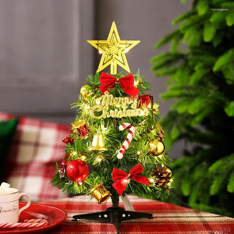 Table Lamps Mini Christmas Tree Lights LED Light Home Decoration Pine Xmas Year Gifts 30cm/11.8in