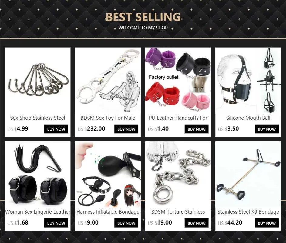 Beauty Items BDSM Stainless Steel Thumb Toes Bondage... From 35,94  |  DHgate