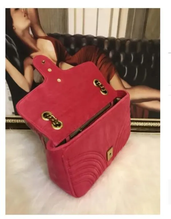 Women bags Classic chain single shoulder messenger bag velvet fabric Fashion Shopping Satchels bottegas bags hobo handbag Luxury designer purses flap wallet tote