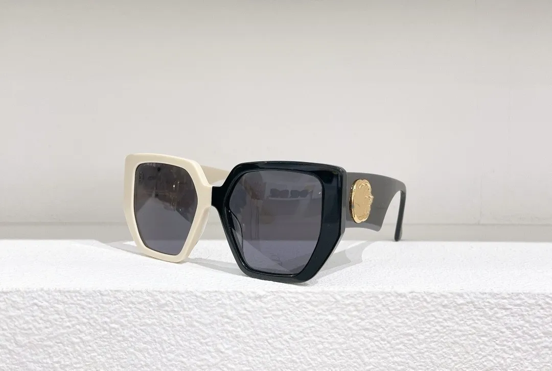 Высококачественные женские и мужские солнцезащитные очки Shield Негабаритная ацетатная рама для очков