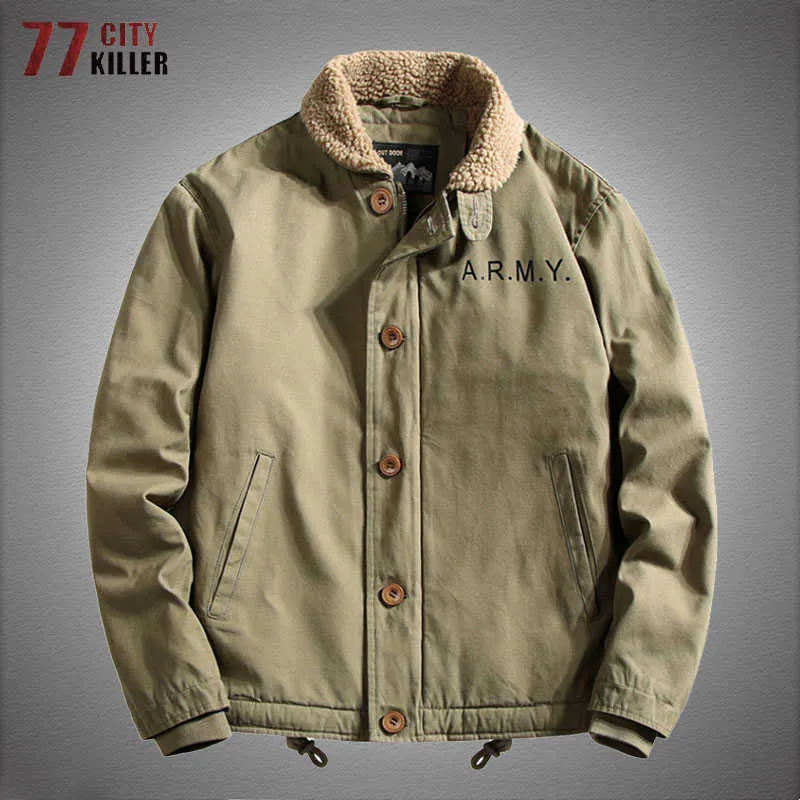 Utomhusjackor hoodies Tactics Winter Bomber Jacket Män Tjock varm kashmirfoder Parka Male Outdoor Windbreaker Militära jackor Chaqueta Hombre M-6xl 0104