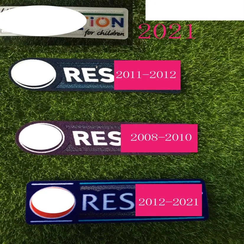 Collectable 2008-2020 Respect Patch UCL Sleeve Badge Heat Transfer Iron On Soccer Badges270n