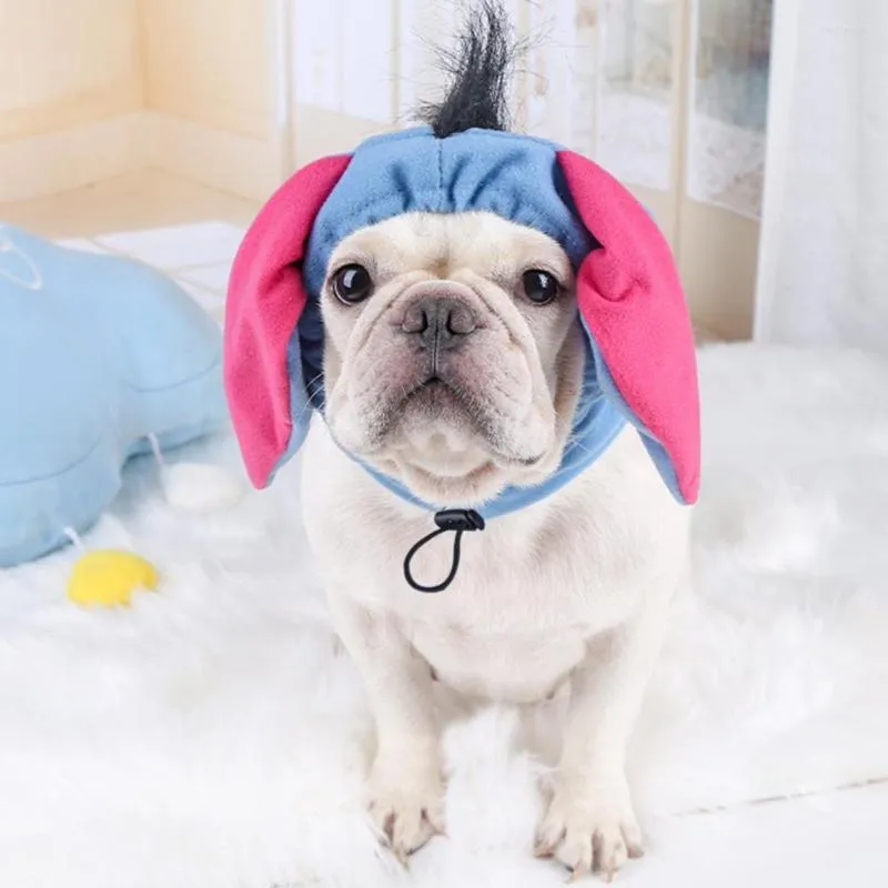 Dog Apparel Pet Hat Adjustable Donkey Design Acrylic Fiber Easy Wearing Cat Headgear Po Props