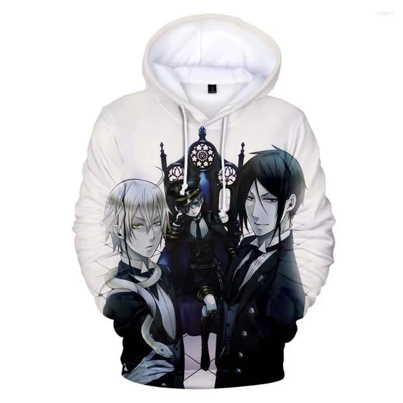 Manteau à capuche pour hommes Super Waarde Nieuwste Black Butler Sweatshirt Flash Verkoop Kinderen Jassen Hoge Kwaliteit Print Hip