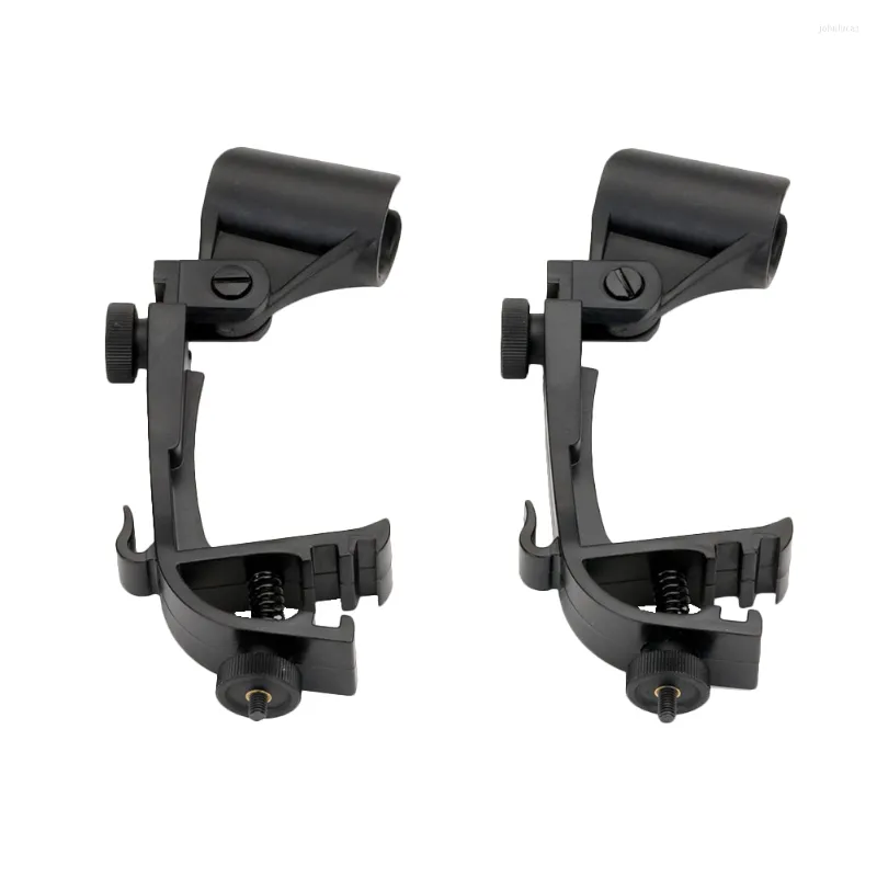 Microfoni Microfono per batteria Supporto per clip per microfono Supporto per morsetto Accessori per clip Supporto per strumento musicale Kit antiurto Set di fissaggio Sollevatori per braccio