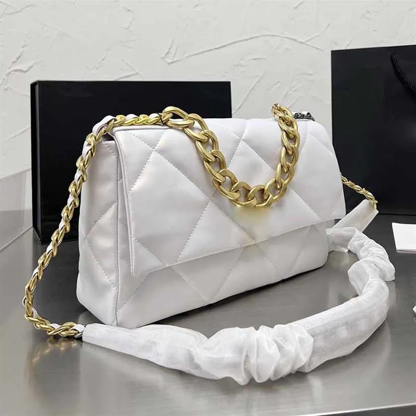 Womens Crossbody Glitter Designer Bags Pearlescent White Classic Handbags Mini Flap Timeless Diamond Quilting Shoulder Bag Multico2889