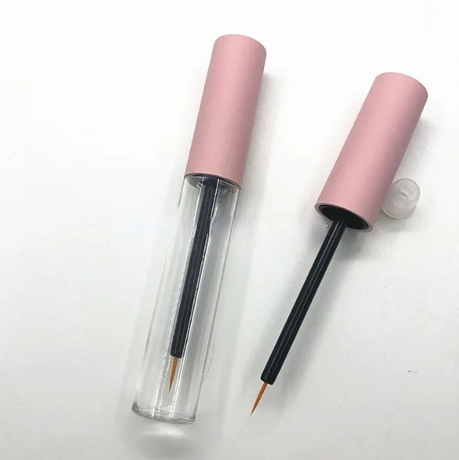 10 ml 100 stks lege lipglossbuizen roze plastic cosmetische container navulbare diy mascara eyeliner wimper vloeibare buis