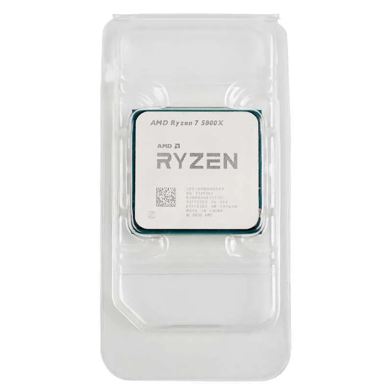 AMD New Ryzen 7 5800X R7 5800X CPU Processor AM4 3.8GHz 8 Cores 16 Thread  CPU 100 000000063 Office Desktop Processor Accessories From 341,68 €