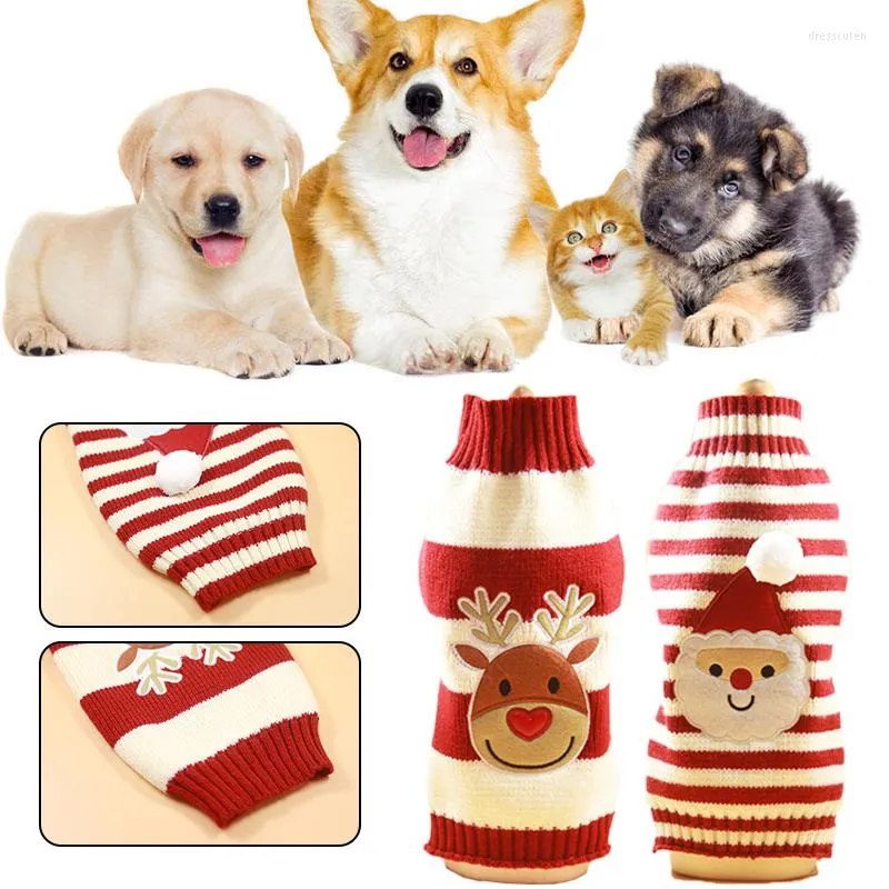 Kreskówka z odzieżą dla psów. Boże Narodzenie zima ciepłe ubrania na koty Pupply bluza