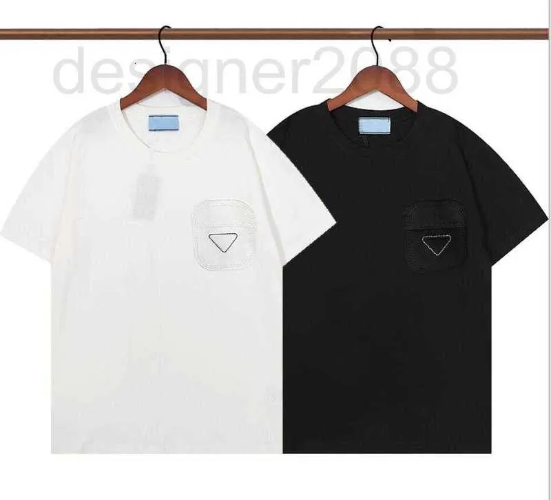 T-shirts pour hommes Designer T-shirt de luxe Été Hommes Femmes Manches courtes Mode Tee Pur coton Chemises de haute qualité Loisirs Classique Modèle Taille S-XXL H6JZ