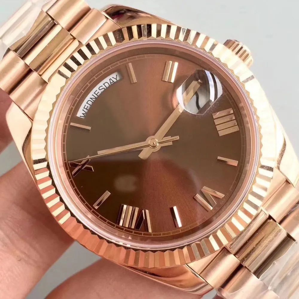 Rolex Day Date AAA 3A Quality Band Brand 40mm Men Watches With