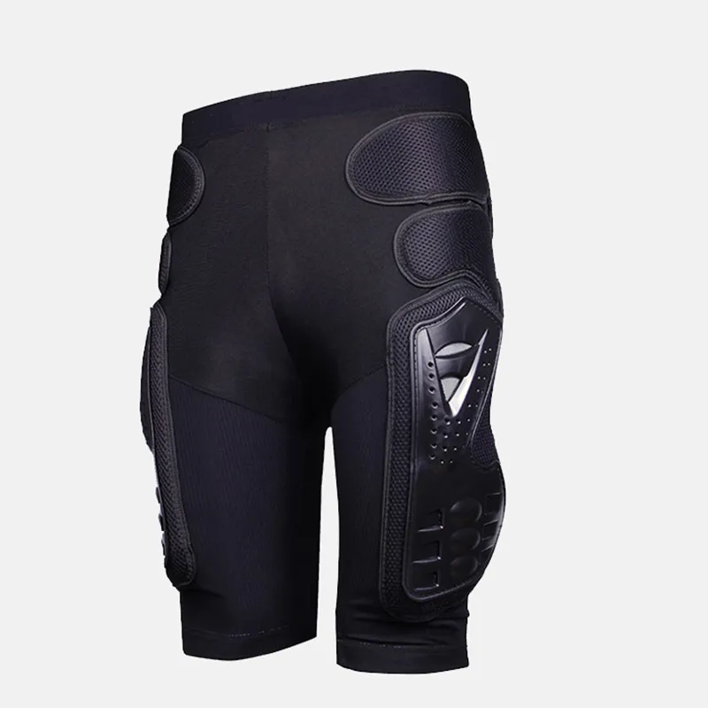 Protetor de joelho de motocross respirável Shorts de armadura de motocicleta Patinação Equipamento de proteção para esportes radicais Calças de quadril