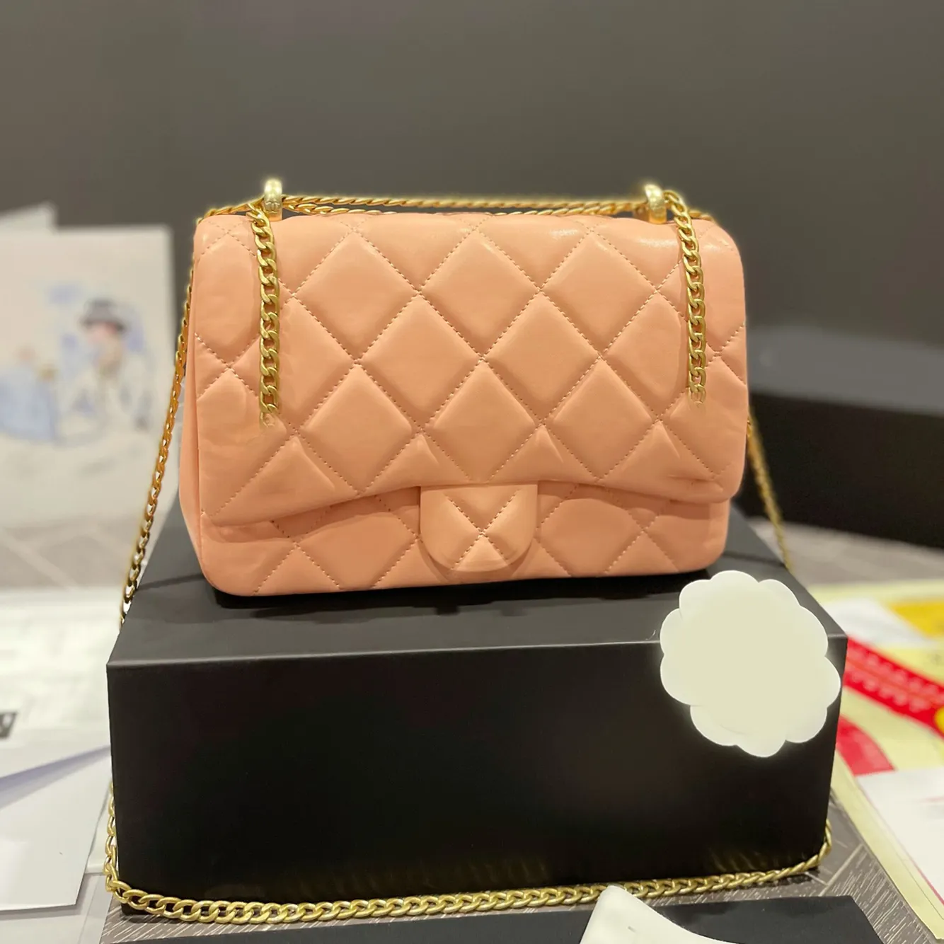 Shoulder bags Fashion womens CrossBody C Quality top luxurys designers Handbags Classic Chain Messenger Bag purse 2023 ladies wallets Totes Handbag