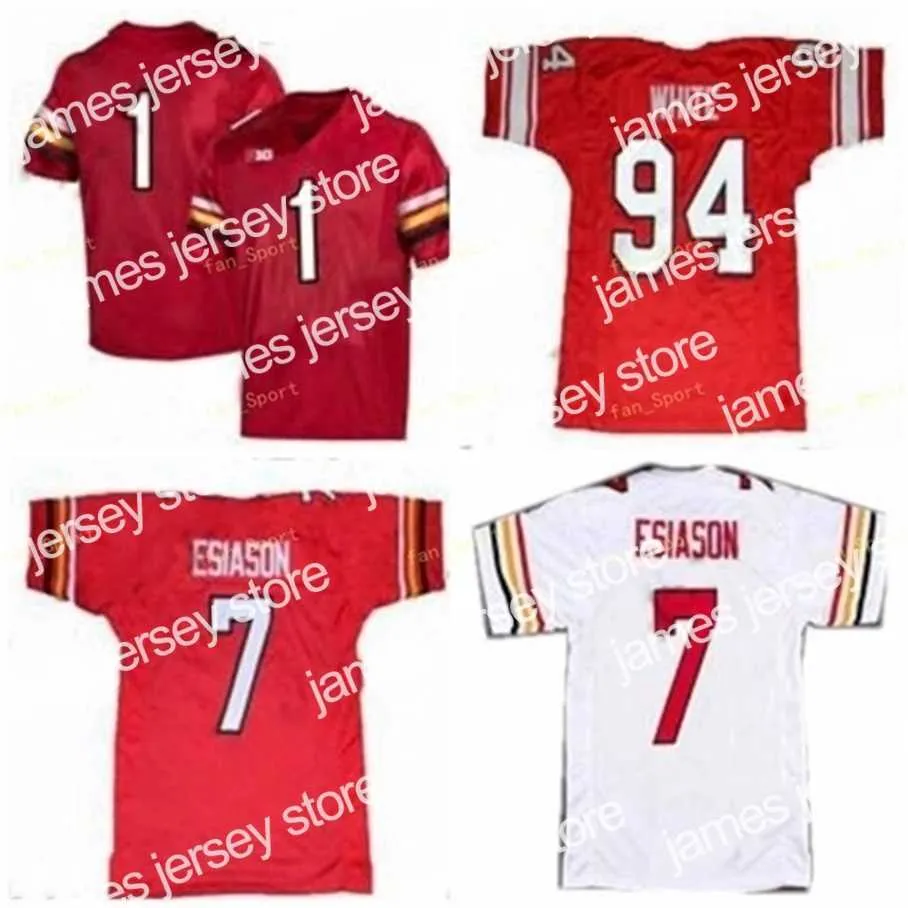 American College Football Wear Thr NCAA College Jerseys Maryland Terps 3 Nick Cross 3 Tyrrell Pigrome 4 Lance Legendre 5 Anthony McFarland Jr Custom Football Stitche