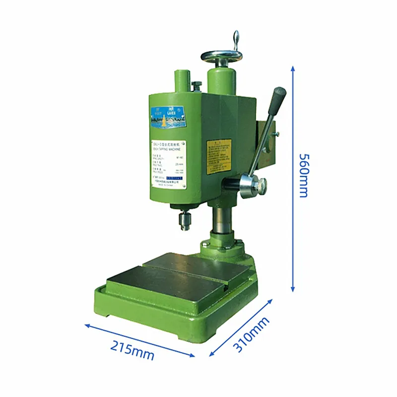 Máquina de toque de mesa pequeno Equipamento de perfuração elétrica de mini-moagem Equipamento de perfuração Tapper Ferramentas de Tapper 220V 110V 110V