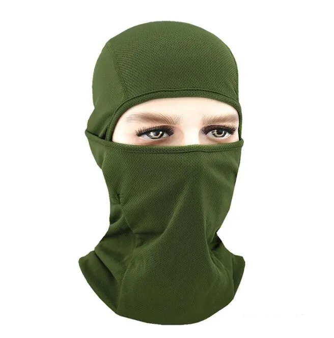 Masques de cyclisme de vélo, casquettes de cagoule de moto, masque de Ski de Sport en plein air CS coupe-vent et anti-poussière, ensembles de tête, masque tactique de Camouflage