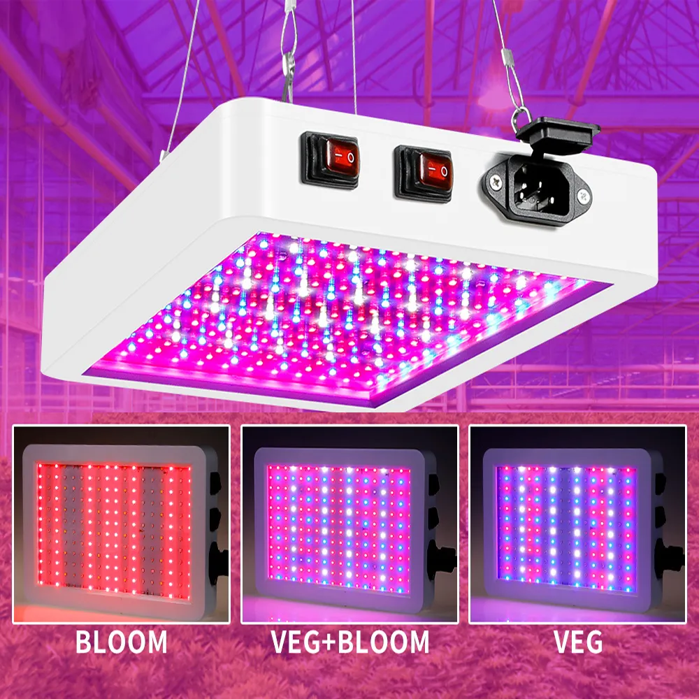 LED Plant Lamp 220V Grow Light Phytolamp Indoor Lighting Lampara LED Panel 110V Full Spectrum Greenhouse Flower Seeds Tent Bulb