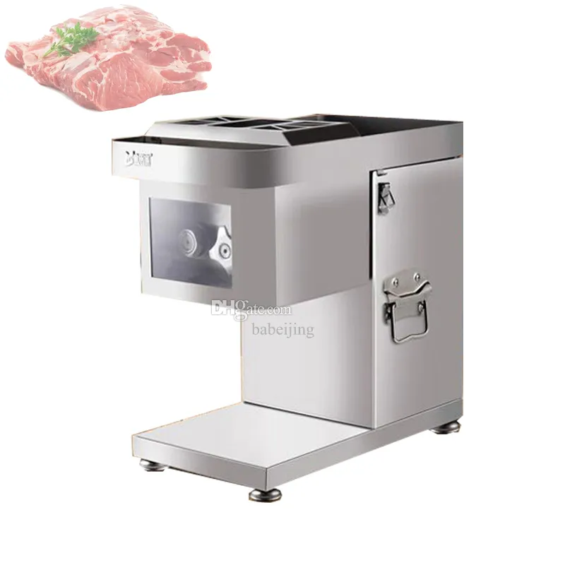 Affettatrice elettrica per carne Commerciale Taglierina per carne Lame in acciaio inossidabile Taglio Affettatrice Cucina Robot da cucina 1500W