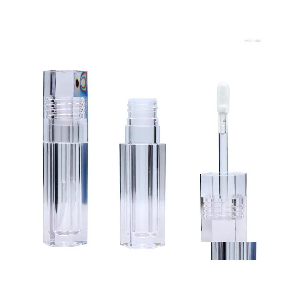 Storage Bottles Jars Wholesale Lip Gloss Tube Packaging Materials Glaze Hexagonal Can Be Directly Filled With C076 Drop Delivery H Dhp7R