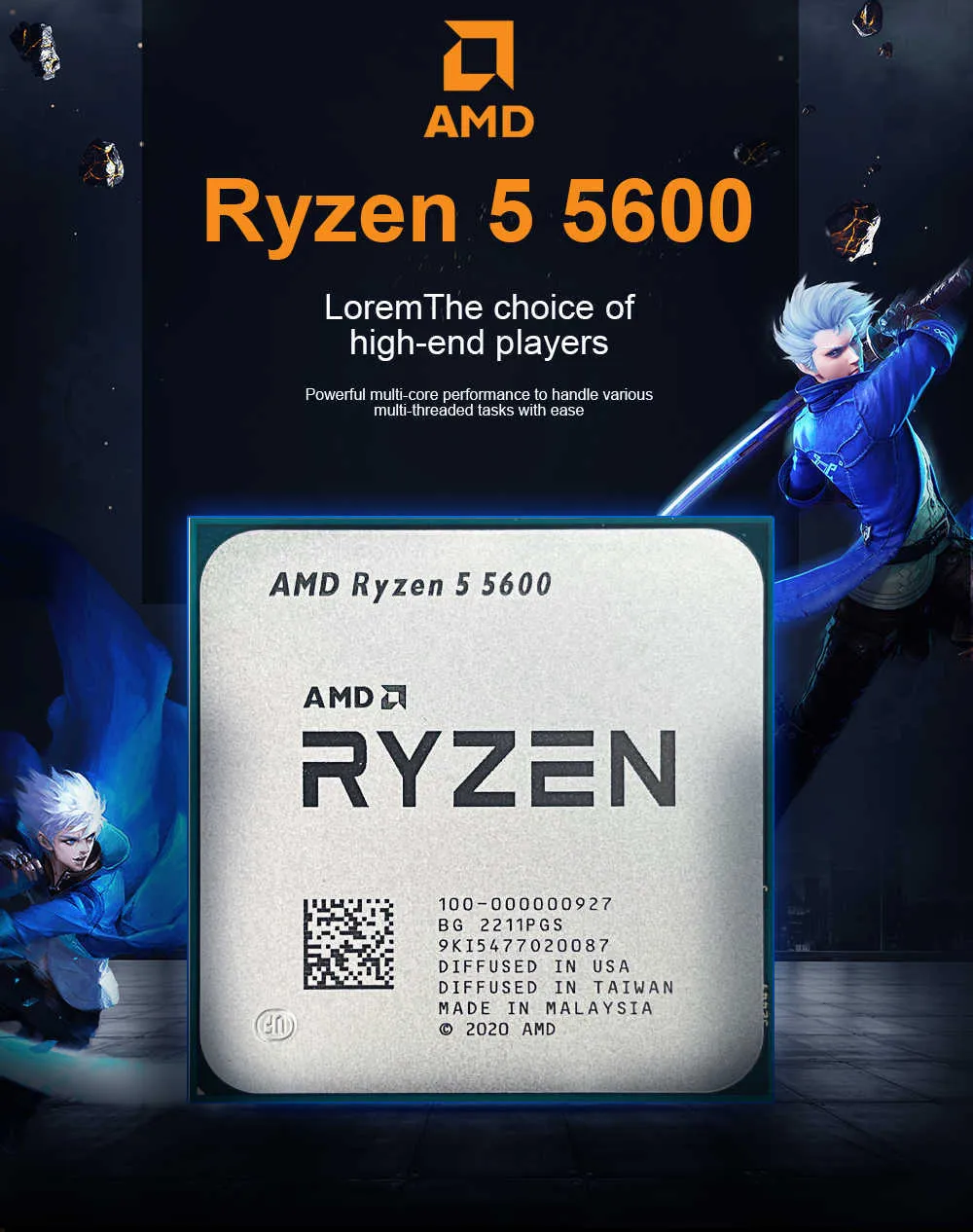 High Performance 6 Core Desktop Processor Socket... From Liuzedong7777 ...