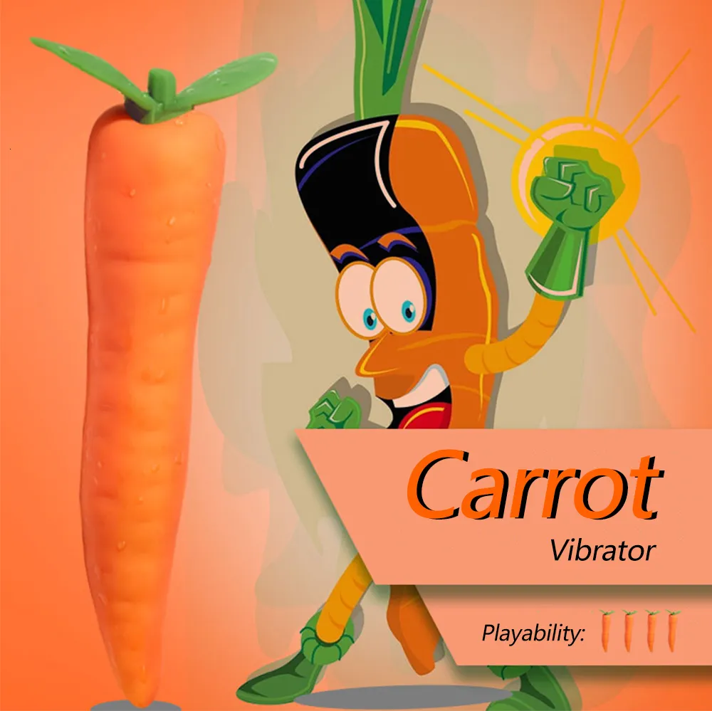 Giocattoli anali Vibratore vegetale Giocattolo del sesso Stimolatore del clitoride del punto G Massaggio Masturbatore femminile Prodotto del sesso_voghion.com