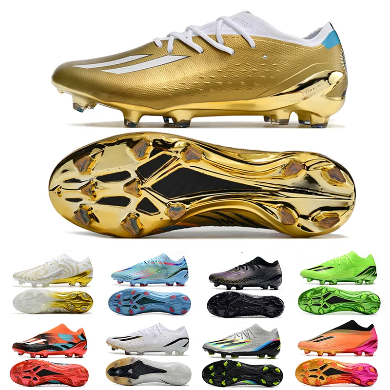 Soccer Shoes Lionel Mess Signature X Speedportal.1 FG Leyenda Performed World Cup Cleats Balon Te Adoro Mi Histori l Rihla Football Shoes