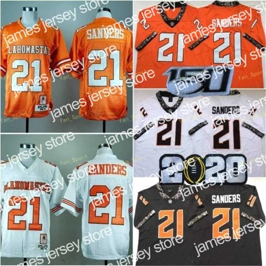 Oklahoma State Barry Sanders ジャージ 21 Buy Barry Sanders Orange Oklahoma State Cowboys Jersey