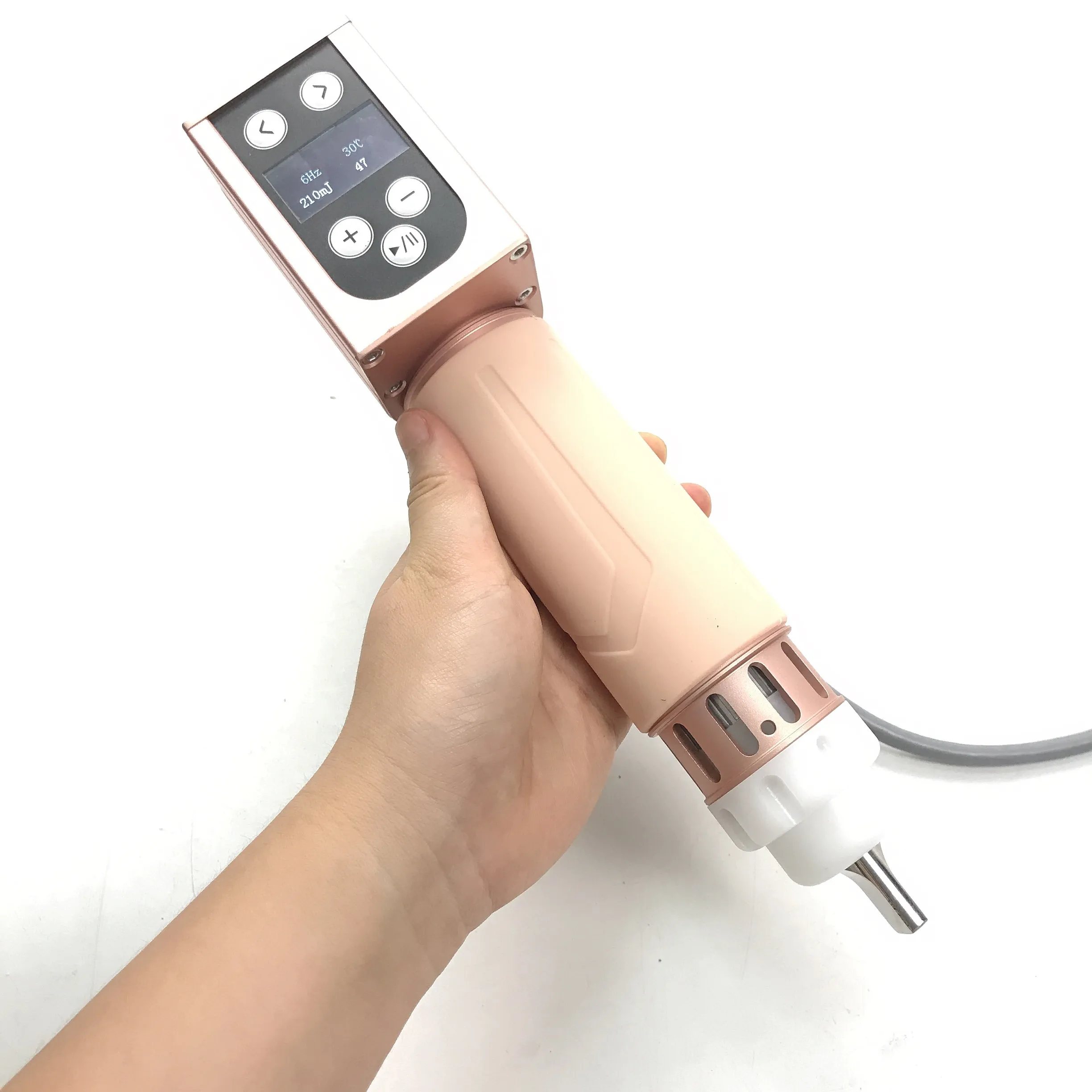 Lågintensiv chockvåg erektil dysfunktionsmaskin för ED 7 sändare Shockwave Therapy Machine Extrakorporeal Shockwave Home