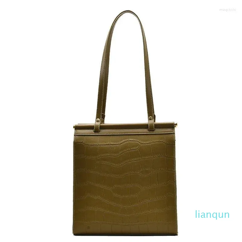 Evening Bags 2023 Summer Crocodile Pattern One-shoulder Armpit Women's Bag Retro Fashion Rest Leisure