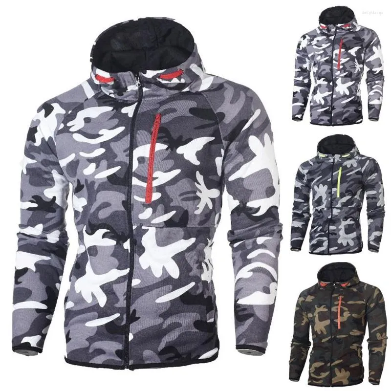 Men's Down Daigelo Casual Jackets for Man Good Moda para manter o moletom de camuflagem de inverno com zíper quente Ciclismo ao ar livre