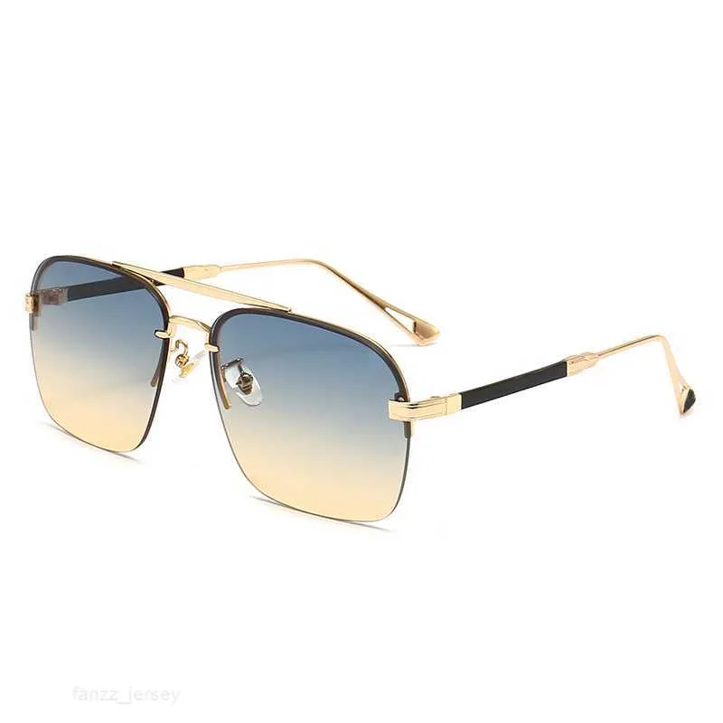 Marke Designer Sonnenbrille Frauen Großen Platz MAYBA Sonnenbrille Luxus Retro Vintage Doppel Brücke Metall Rahmen Übergroßen Sonnenbrille BUFF Herren gut