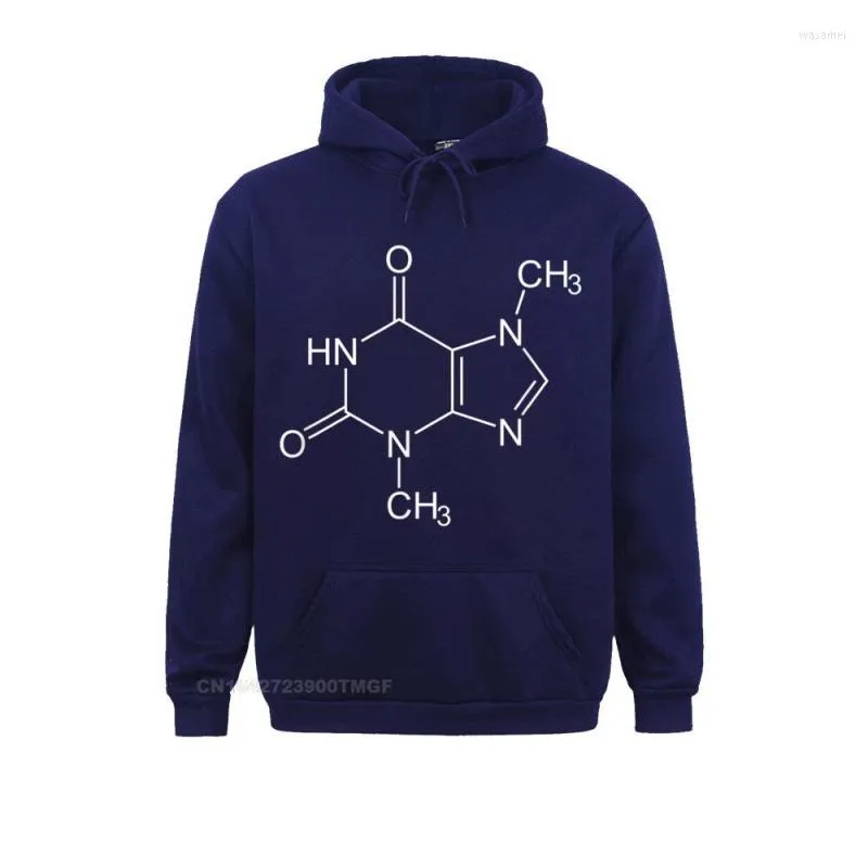 Sweat-shirt à capuche pour hommes et femmes, coupe cintrée, amusant, à manches longues, molécule de théobromine, chocolat, vêtements personnalisés d'automne