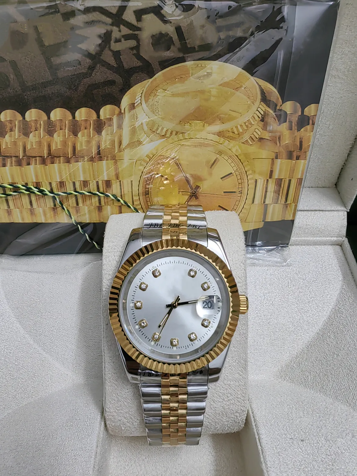 With original box High-Quality Watch 41mm President Datejust 126234 Sapphire Glass Asia 2813 Movement Mechanical Automatic Mens Watches 202365