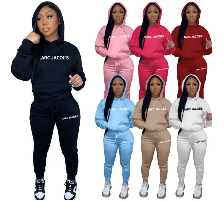 jjacobss Tracksuits 2 Piece Set Women Diamonds Loose Hoodies Sweatshirt Sweatpants Joggers Pant Suits Femme Outfits Sweatsuits