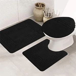 machine washable bath rugs and mats sets water absorbent bathroom mats