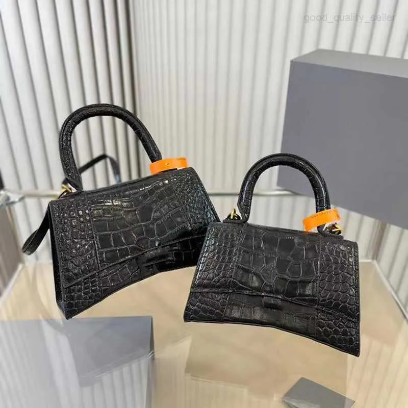 Authentique Qualité Designer Mode Femmes Lady Sac Sacs À Main Bretelles Épaule Mini Style Bandoulière Fourre-Tout Bourse En Cuir Véritable Peau De Crocodile