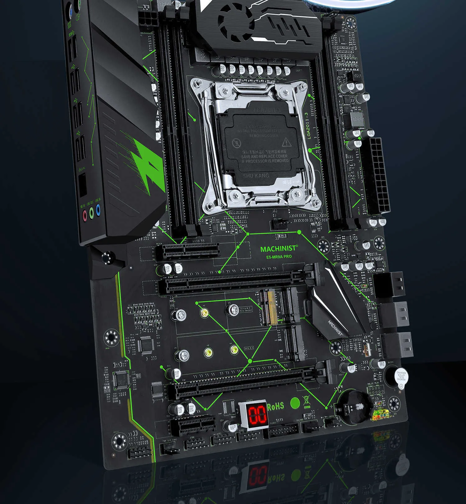 Machinist E5 MR9A PRO Motherboard Combo Set Kit With Xeon E5 2666 Machinist E5 MR9A PRO Motherboard Combo Set Kit With Xeon E5 2666