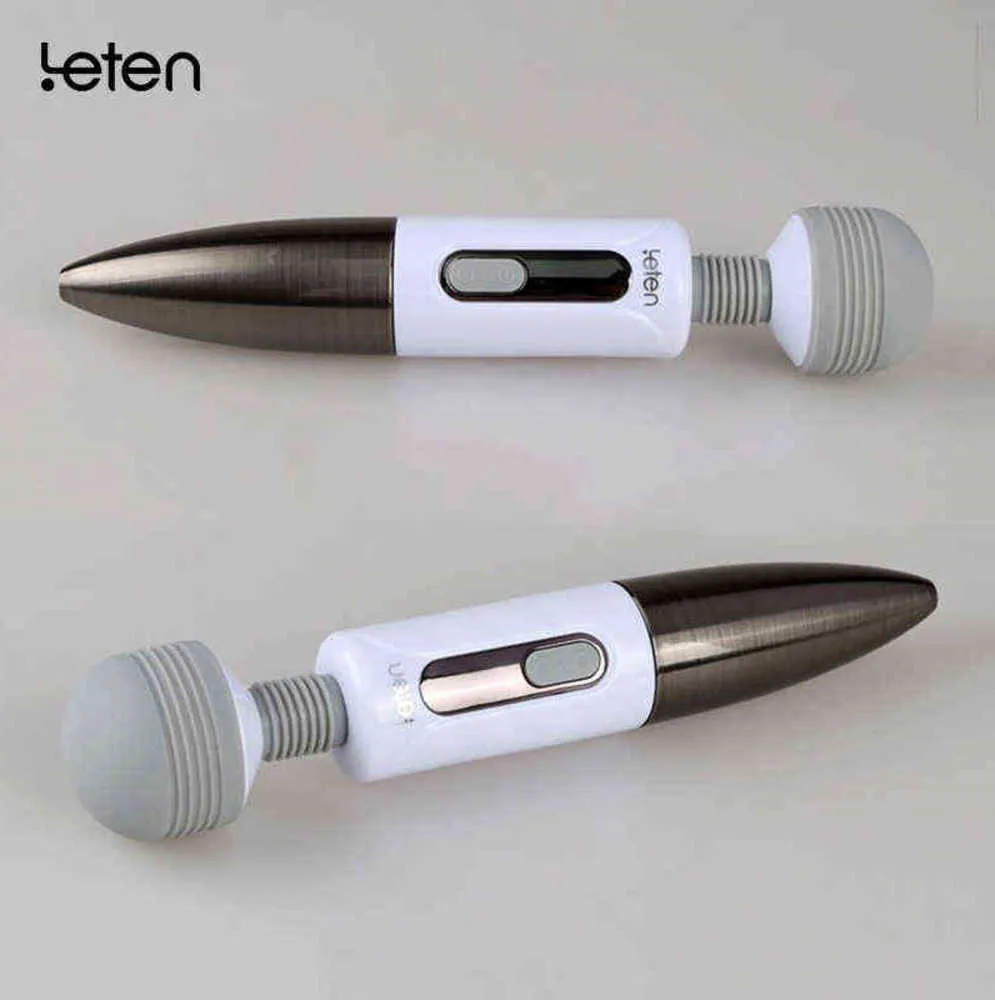 NXY Vibrators Leten krachtig seksspeeltjes voor vrouw enorme hoofd magie toverstaf massager oplaadbare av stimuleren tepel clitoris 0329