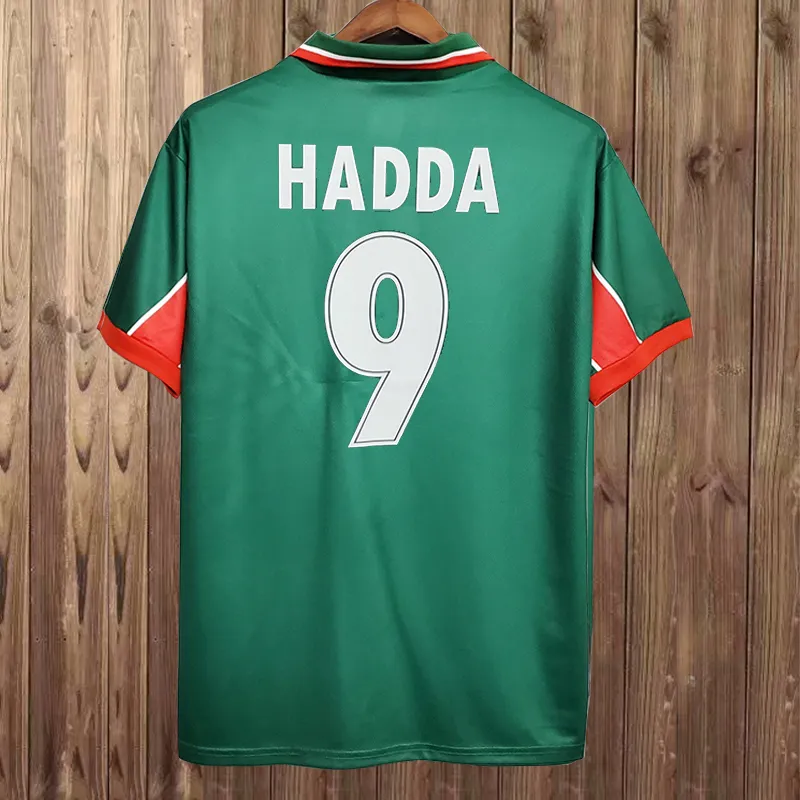 Vintage Moroccan Vintage Soccer T Shirts 1998 Home & Away