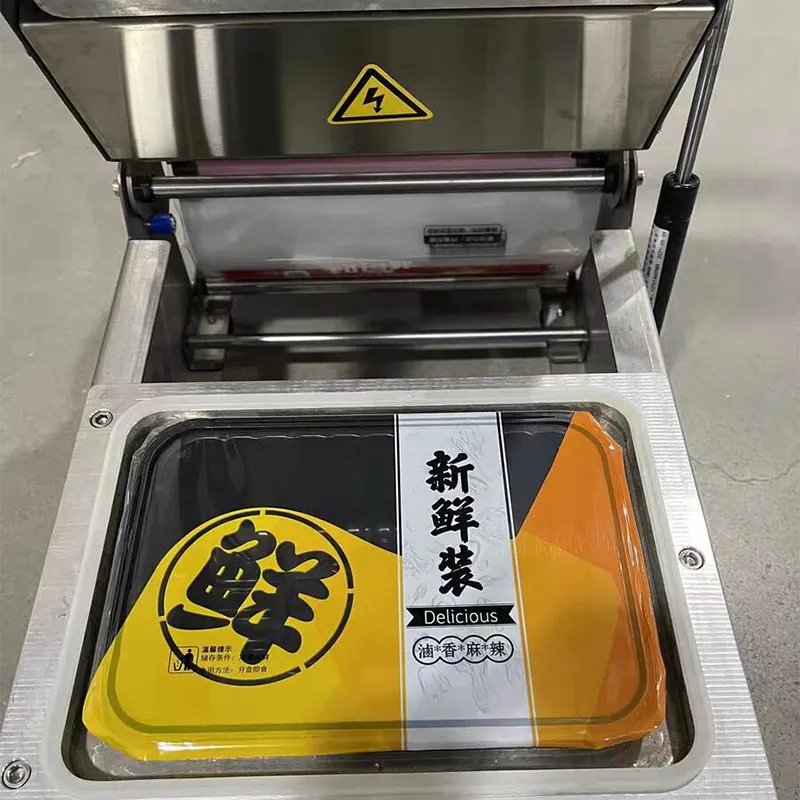 Portable packaging sale machine