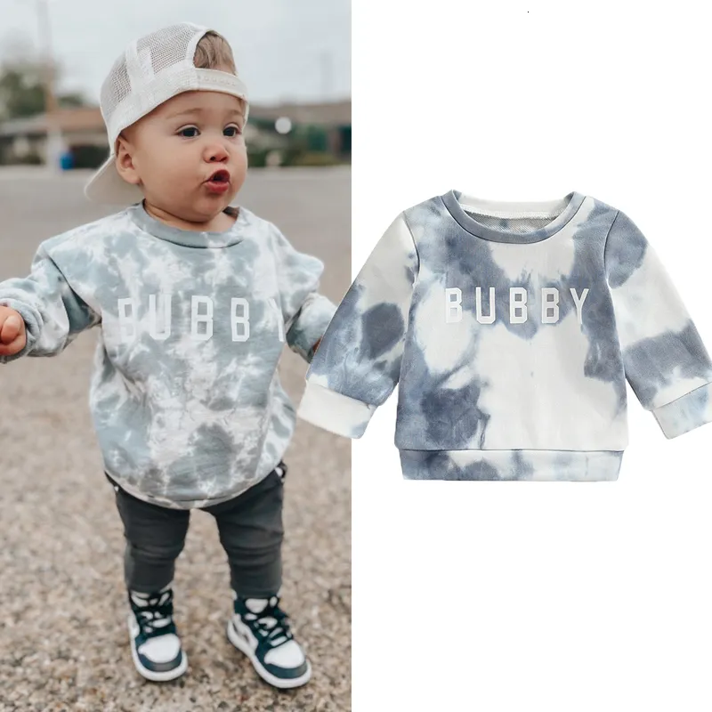 T koszule fokusowe 0 3y Autumn Casual Baby Boys Bluza bluza