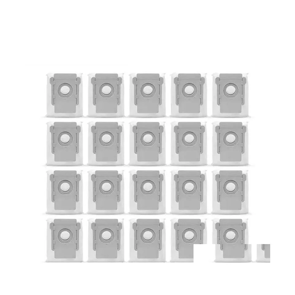 Other Home Garden 20Pcs Per Irobot Roomba Accessori di ricambio I7 Plus E5 E6 S9 S9Add Robot Aspirapolvere Sacchetti per la polvere Swee Spare Dh6Kf