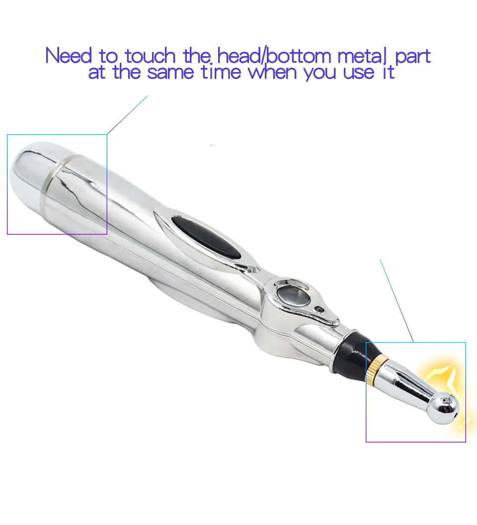 Electric G-spot Stimulation Pen & Nipple Shock Toy For Couples_voghion.com