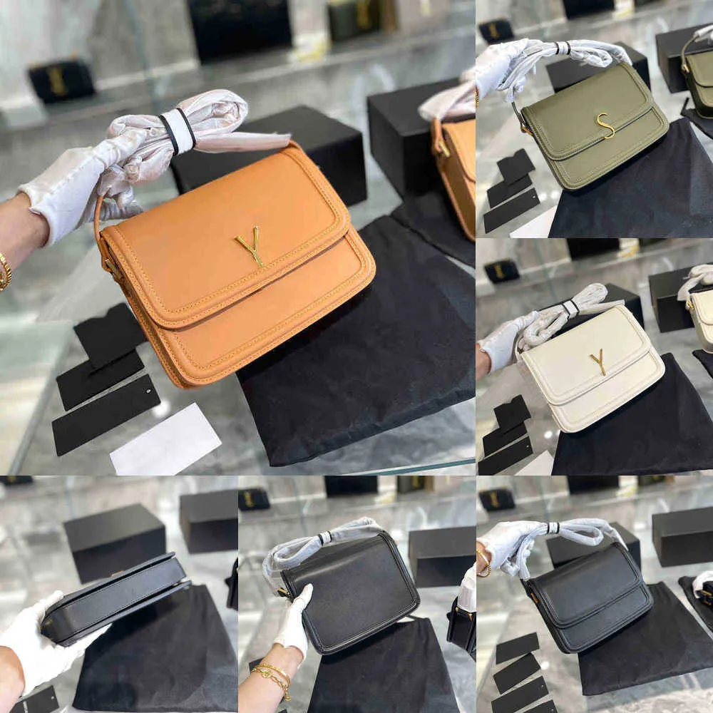 New Shoulder Bag Summer Leather Designer Handbags Woman Crossbody Bag Black Ladies Messenger Vintage Bags Classic Women Purses 0429