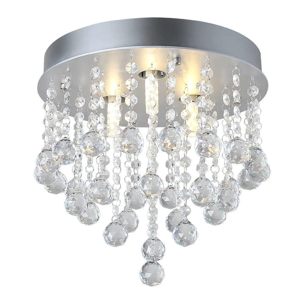 Chandeliers Led Ceiling Light Modern Luxury Crystal Chandelier for Room Decor Lights Lamps Decoration Bedroom G9 Fixture 0106