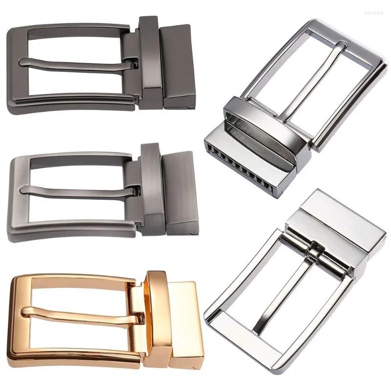 Bältes Zinklegering DIY Ersättning Craft Classic Belt Buckles End Bar Waistband Head 35mm Pin Buckle